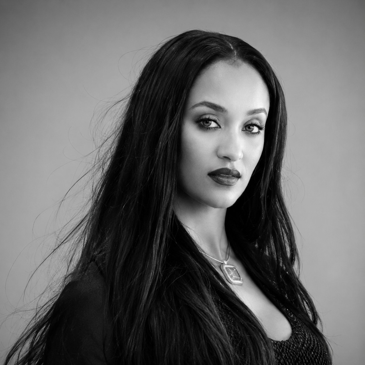 Portrait of Selamawit, founder and designer of Wosstikas Design
